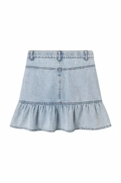 Name it Shorts>Denimshorts nkfNynne Short Dnm Skirt 3266 Light blue denim
