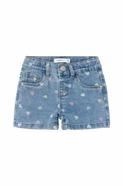 Name it Shorts>Denimshorts nmfSalli Slim Dnm Shorts 3555 Medium blue denim