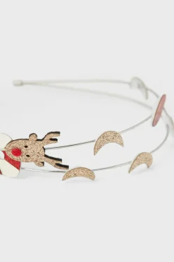 Name it Hårbøjle Nkfristmas Sølvfarvet Discount