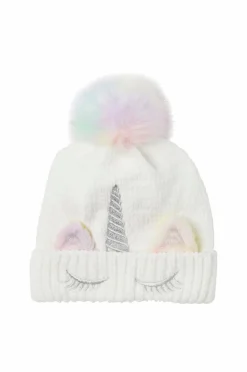 Name it Huer>Hue nmfMetea Knit Beanie2 Snow white