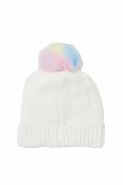 Name it Huer>Hue nmfMetea Knit Beanie2 Snow white