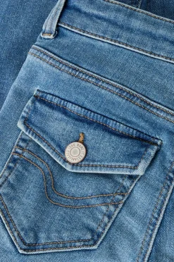 Name it Jeans nkfPolly LW Boot 2340-fr T Medium blue denim Clearance