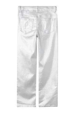 Name it Jeans nkfRose Straight Twill Pant 1631-wy Sølvfarvet Online