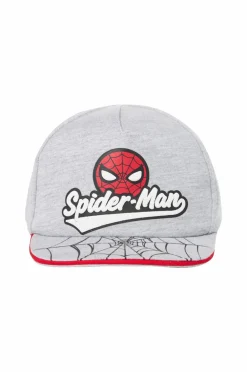 Name it Hatte & Kasketter>Kasket Nmmmarks Spiderman Cap Mar Light grey melange