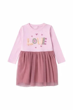 Name it Festtøj>Kjole nmfOhfelia LS Dress Box Corsage