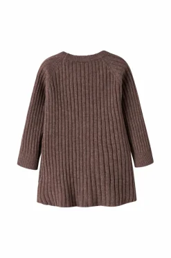 Name it Kjole nmfRikine LS Knit Coffee quartz