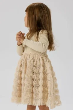 Name it Kjole nmfSykia Tulle LS Cement Best