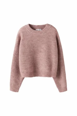 Name it Pullover nkfHolly LS Boxy Short Knit Deauville mauve Discount