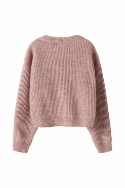 Name it Pullover nkfHolly LS Boxy Short Knit Deauville mauve Discount