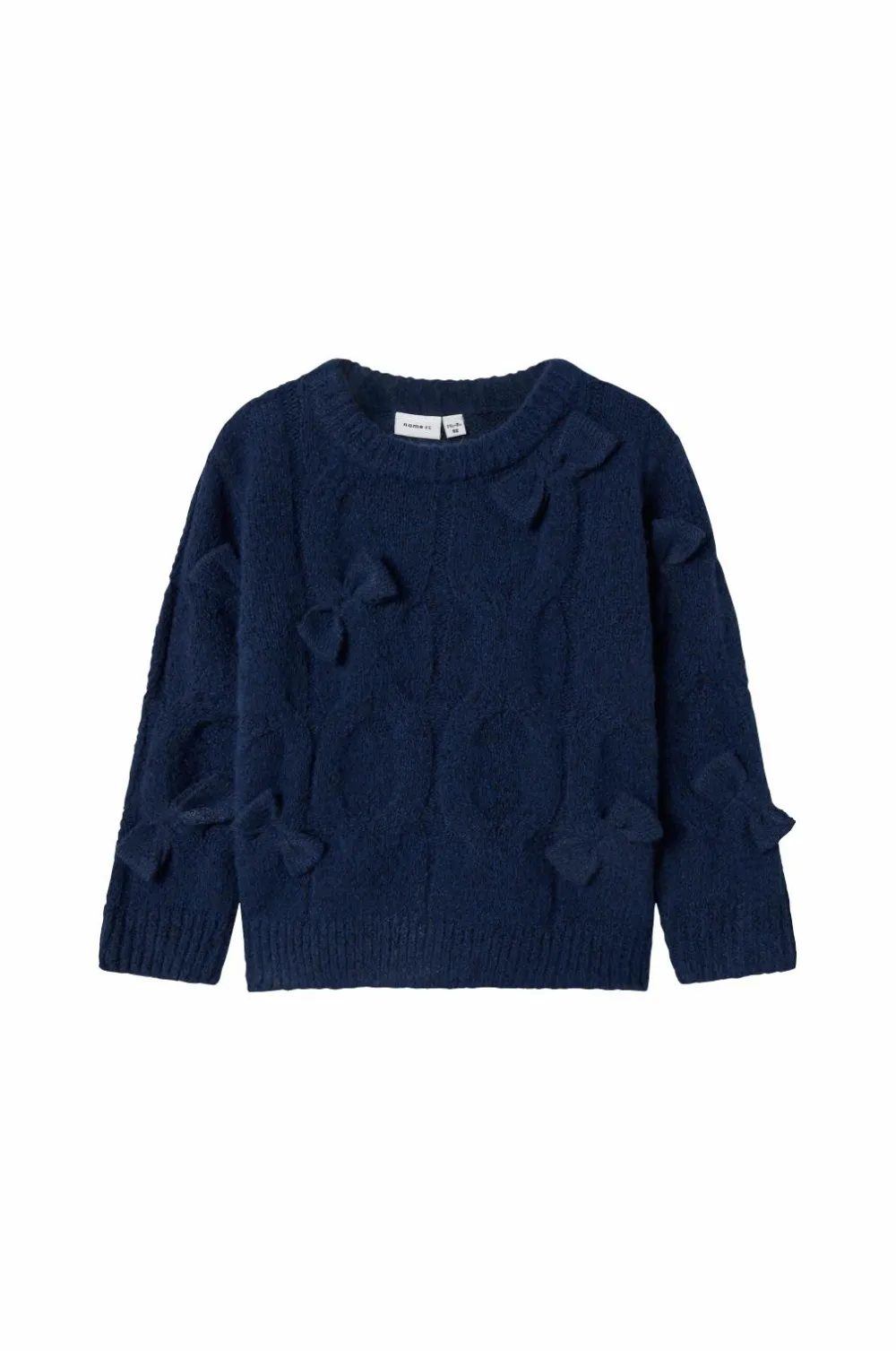 Name it Trøjer & Cardigans>Pullover nmfOlivia LS Knit Navy blazer