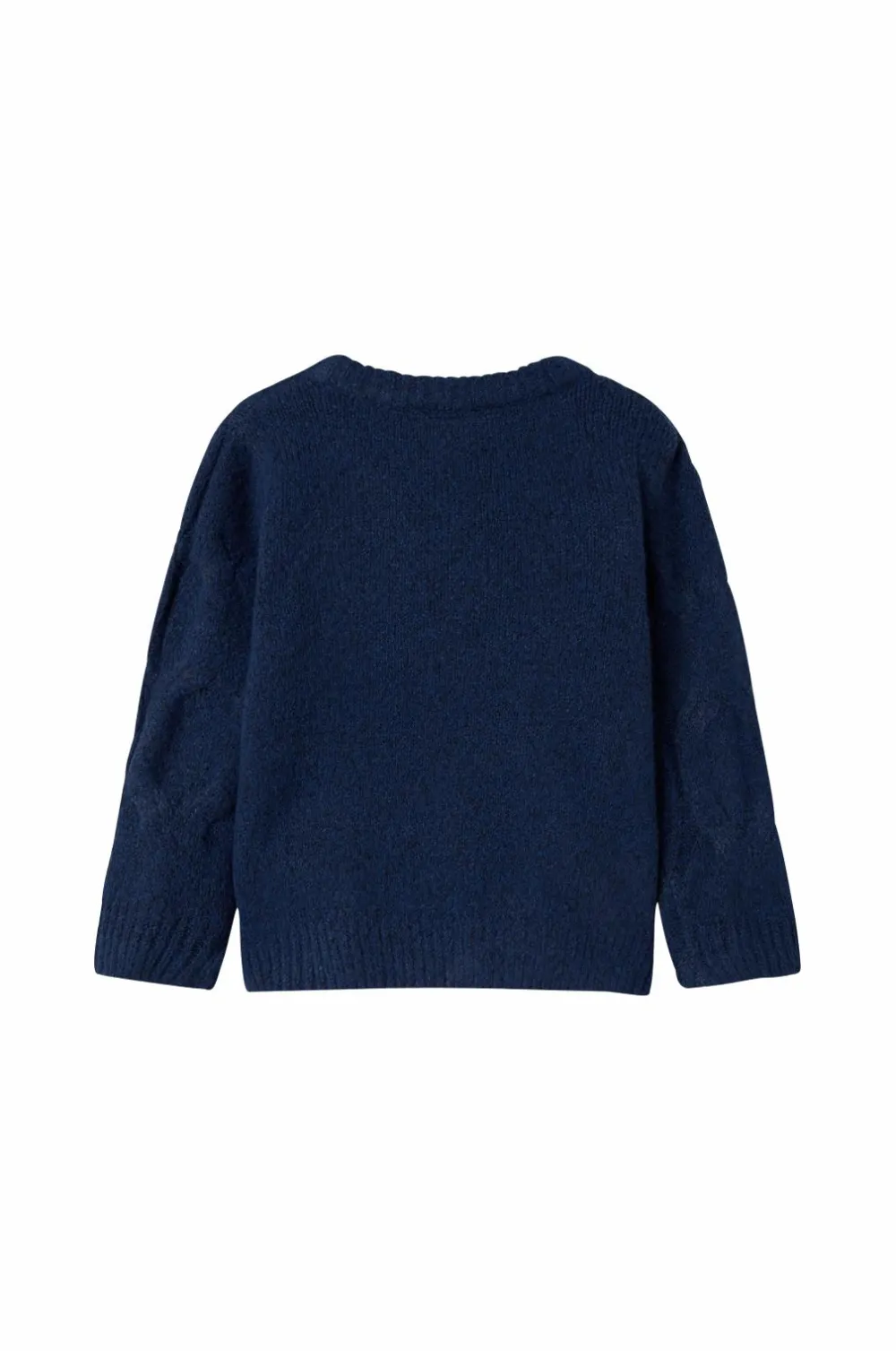 Name it Trøjer & Cardigans>Pullover nmfOlivia LS Knit Navy blazer