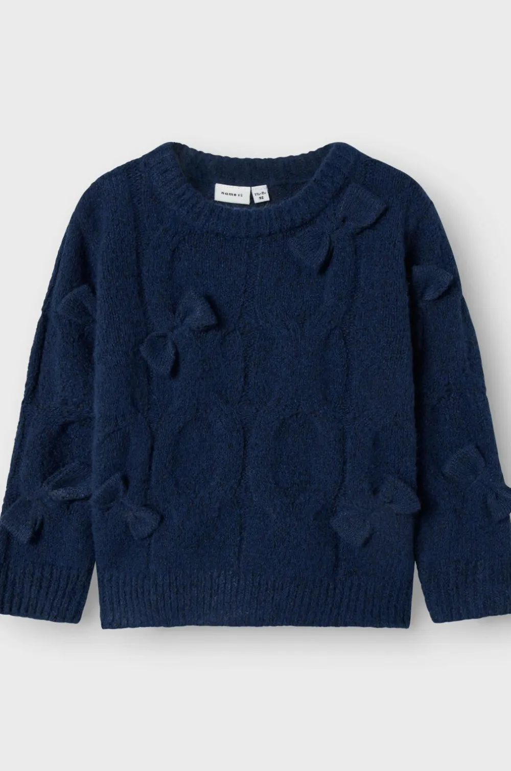 Name it Trøjer & Cardigans>Pullover nmfOlivia LS Knit Navy blazer