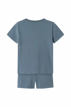 Name it Pyjamas nmmArush Stitch nReg SS Nightset WD Blue mirage Sale