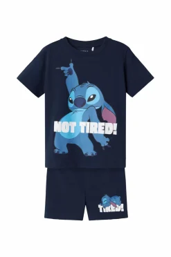 Name it Pyjamas nmmArush Stitch nReg SS Nightset WD Navy blazer