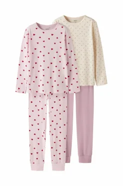 Name it Nattøj & Homewear>Pyjamassæt nkfNightset 2-pak Ballerina