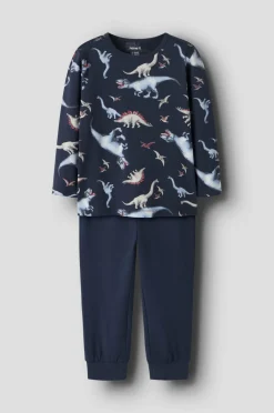 Name it Pyjamassæt nmmNightset Navy Dino Navy blazer New