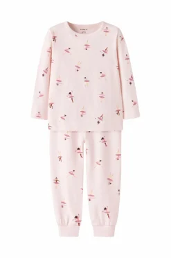Name it Nattøj & Homewear>Pyjamassæt nmfNightset Ballarina Pearl