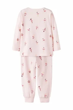 Name it Nattøj & Homewear>Pyjamassæt nmfNightset Ballarina Pearl
