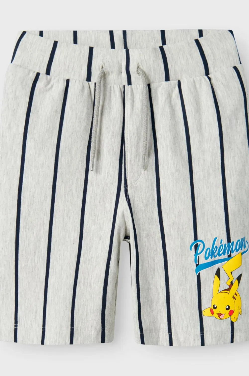 Name it Skjorte + shorts nkmMaska Pokemon Nreg Shortsset Sky Light grey melange Clearance