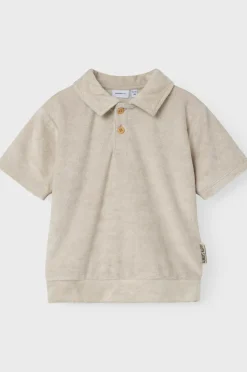Name it Skjorte nmmFrede Nreg Terry SS Polo Box i frotté Peyote Online