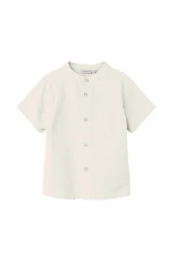 Name it Skjorte nmmFaher SS Shirt Jet stream Discount