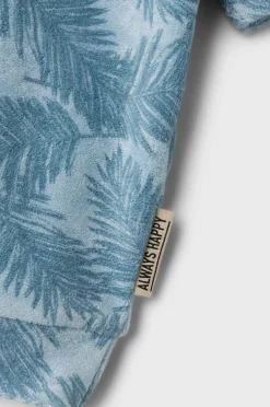 Name it Skjorte nmmFrede Nreg Terry SS Polo Box i frotté Celestial blue