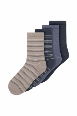 Name it Undertøj>Strømper nkmWak Wo/bl Sock 4-pak Satellite