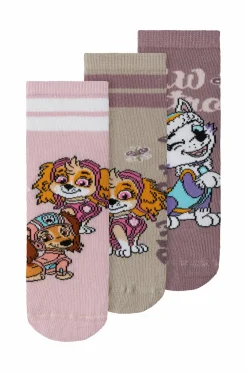 Name it Undertøj>Strømper NmfSassa Paw 3-pak Island fossil