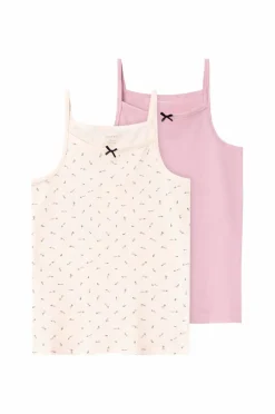 Name it Tanktop nkfStrap Floral 2-pak Buttercream Online