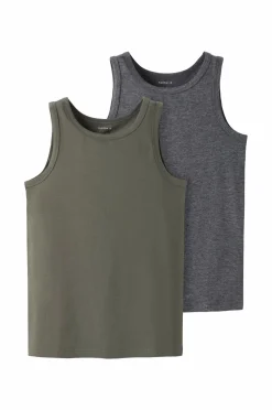Name it Tanktop nkmTank Top 2-pak Tea leaf