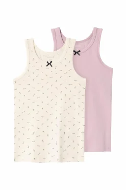 Name it Toppe & T-Shirts>Tanktop nmfTank Floral N 2-pak Buttercream