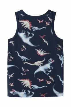 Name it Tanktop nmmTank Navy Dino 2-pak Navy blazer Outlet
