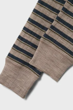 Name it Termounderbukser nkmWang Wool Needle Longjohn Stripe Satellite Sale