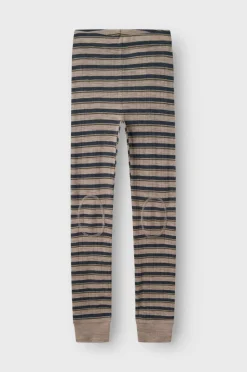 Name it Termounderbukser nkmWang Wool Needle Longjohn Stripe Satellite Sale
