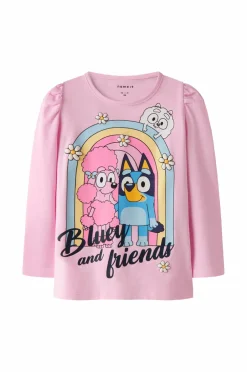 Name it Top nmfJessie Bluey LS Pirouette New