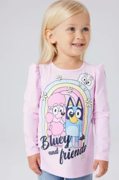 Name it Top nmfJessie Bluey LS Pirouette New