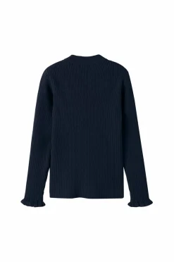 Name it Trøje nkfVianna LS Slim Knit Navy blazer Hot