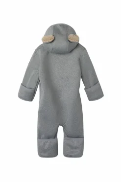 Name it Overtøj>baby Babyoverall nbnMada08 Suit Solid FO Grey melange