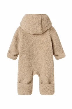 Name it Overtøj>baby Babyoverall nbnMilo Teddy Suit Pure cashmere