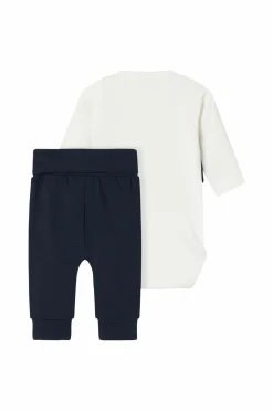 Name it baby Babysæt nbmAdam LS Body Set Noos Dark sapphire Clearance