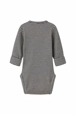 Name it Bodies>baby Body nbnBerro R LS Body Navy blazer