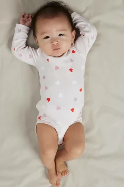 Name it baby Bodyer NbfBodyLS Heart 3-pak Carinaria Best