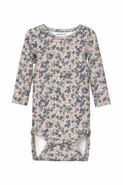 Name it baby Bodystocking nbfNinne M LS Summer sand Sale