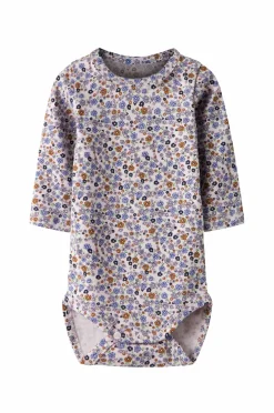 Name it baby Bodystocking nbfTuline LS Lilac marble Hot