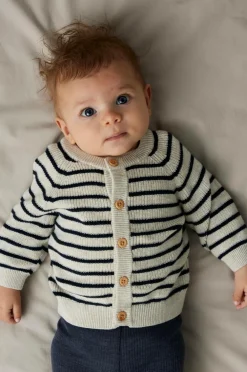Name it baby Cardigan nbmMast LS Knit Card Peyote melange Online