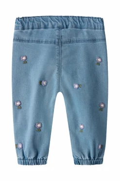 Name it Bukser, Jeans & Leggings>baby Jeans nbfRose Shaped R Emb Denim blue