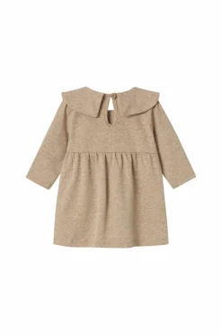 Name it baby Kjole nbfRossia LS Dress Weathered teak Outlet