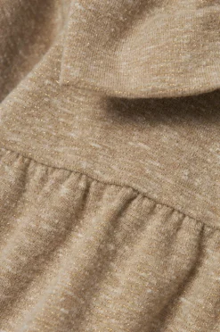 Name it baby Kjole nbfRossia LS Dress Weathered teak Outlet