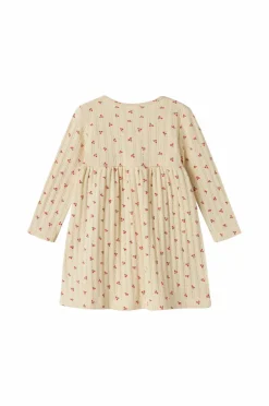 Name it baby Kjole nbfBilia LS Dress Box Summer sand Sale