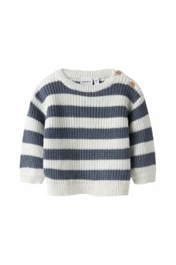 Name it baby Pullover nbmOlfert LS Knit Cloud dancer Best